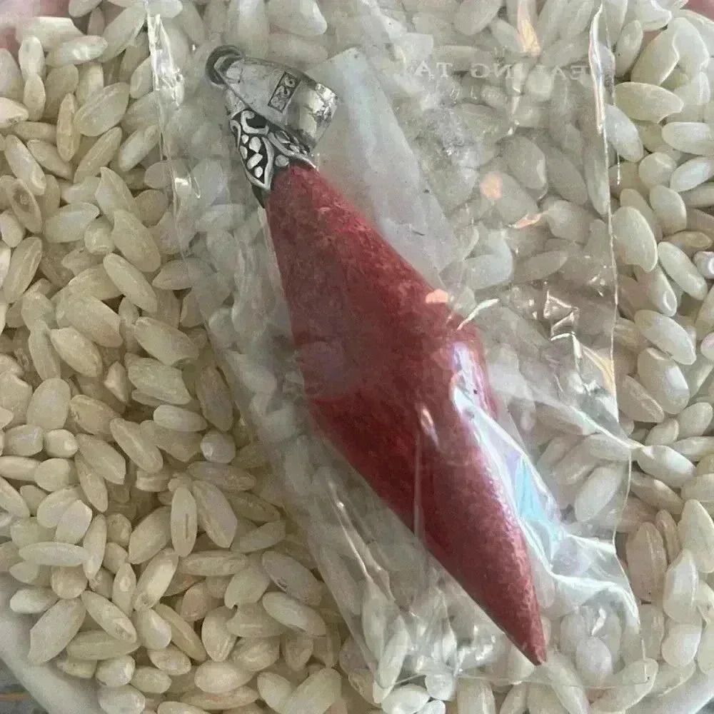 925 Sterling Silver and wood pendant from Thailand